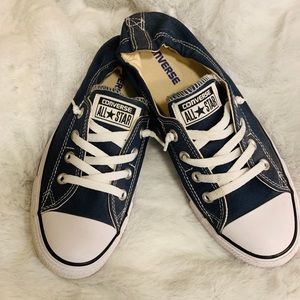 Converse “shoreline slip on sneaker” navy sz 10
